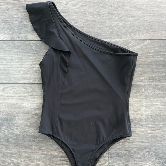 Victoria's Secret Tops - One shoulder Victoria Secret Bodysuit